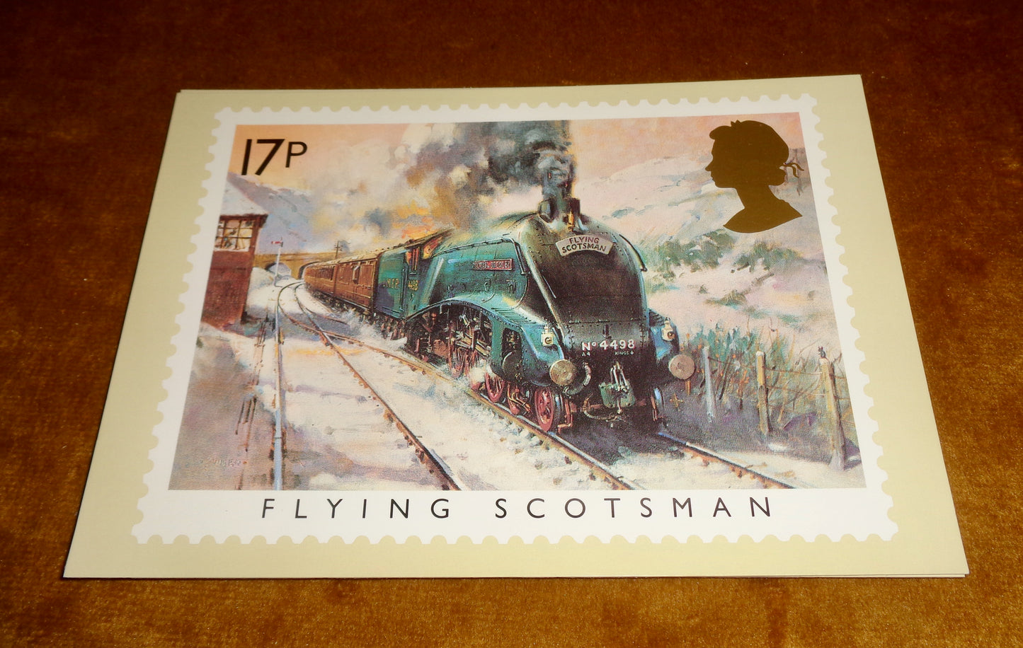 1985 Set of Five PHQ 81 Postcards Of Famous Trains