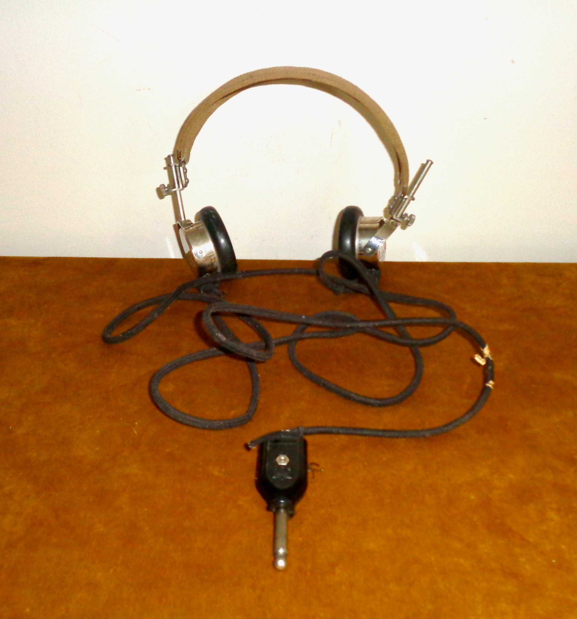 WW1 Western Electric 509W Headphones In Working Condition 