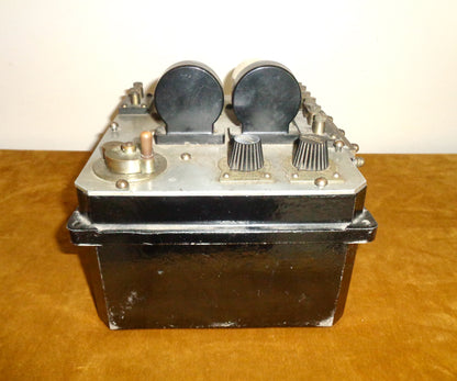 1931 Royal Navy Radio HF Receiver Q7 Admiralty Pattern 7492A Made By Radio Instruments Limited