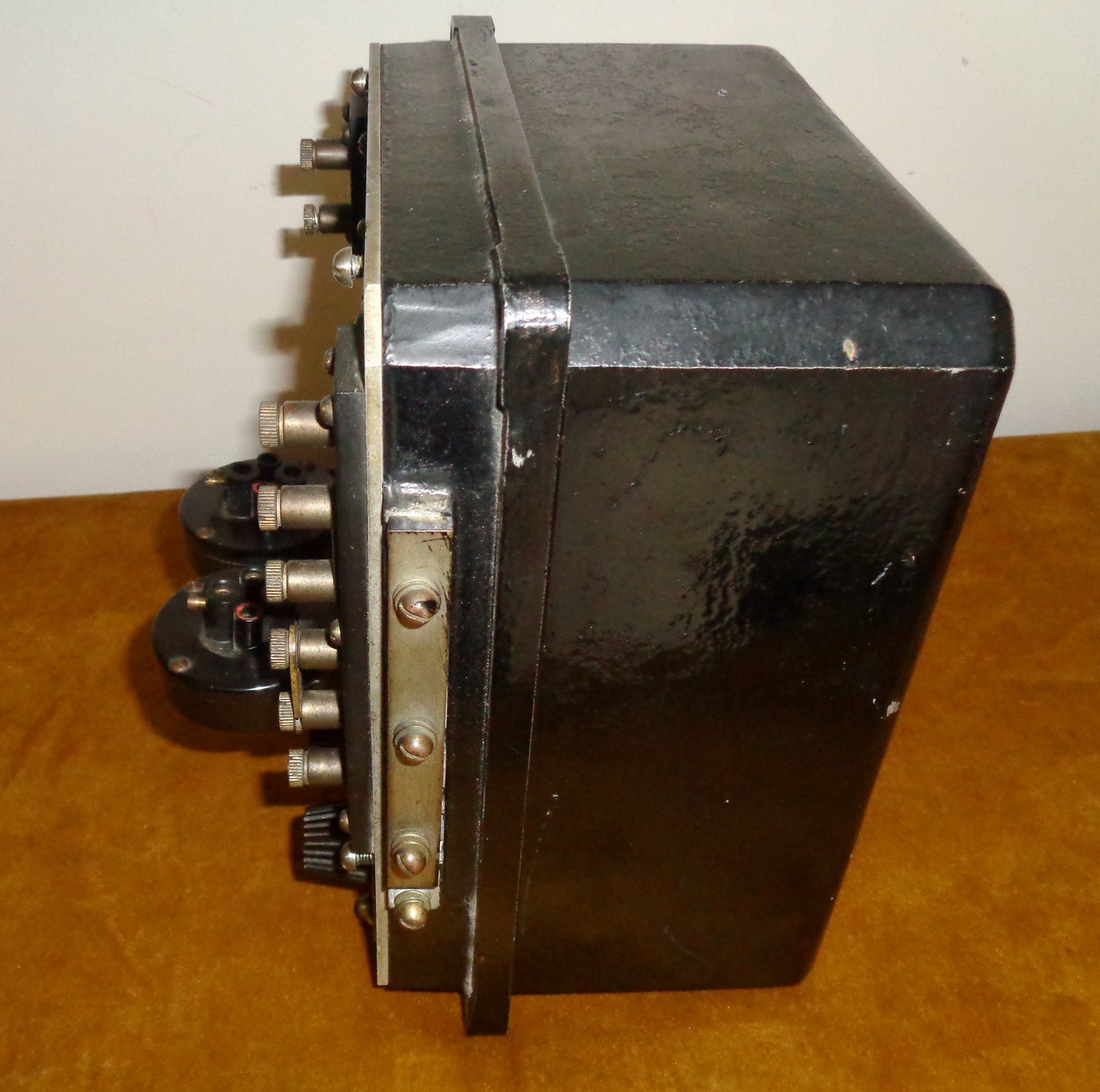 1931 Royal Navy Radio HF Receiver Q7 Admiralty Pattern 7492A Made By Radio Instruments Limited