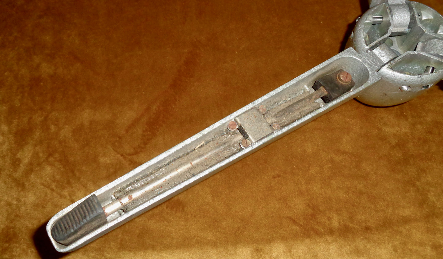 1960s K&M Coated Aluminium Microphone Stand With Vibration Absorber