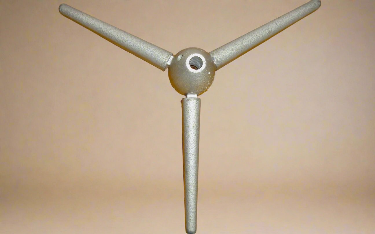 1960s K&M Coated Aluminium Microphone Stand With Vibration Absorber 