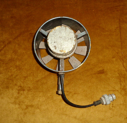 Vintage Rotating Vane Anemometer Turbine