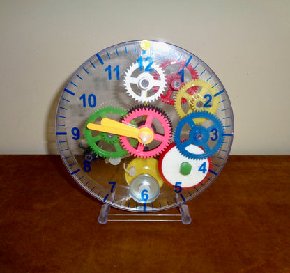 Fully Assembled Make Your Own Mechanical Clock Toy