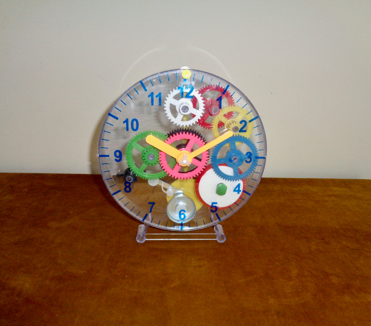 Fully Assembled Make Your Own Mechanical Clock Toy