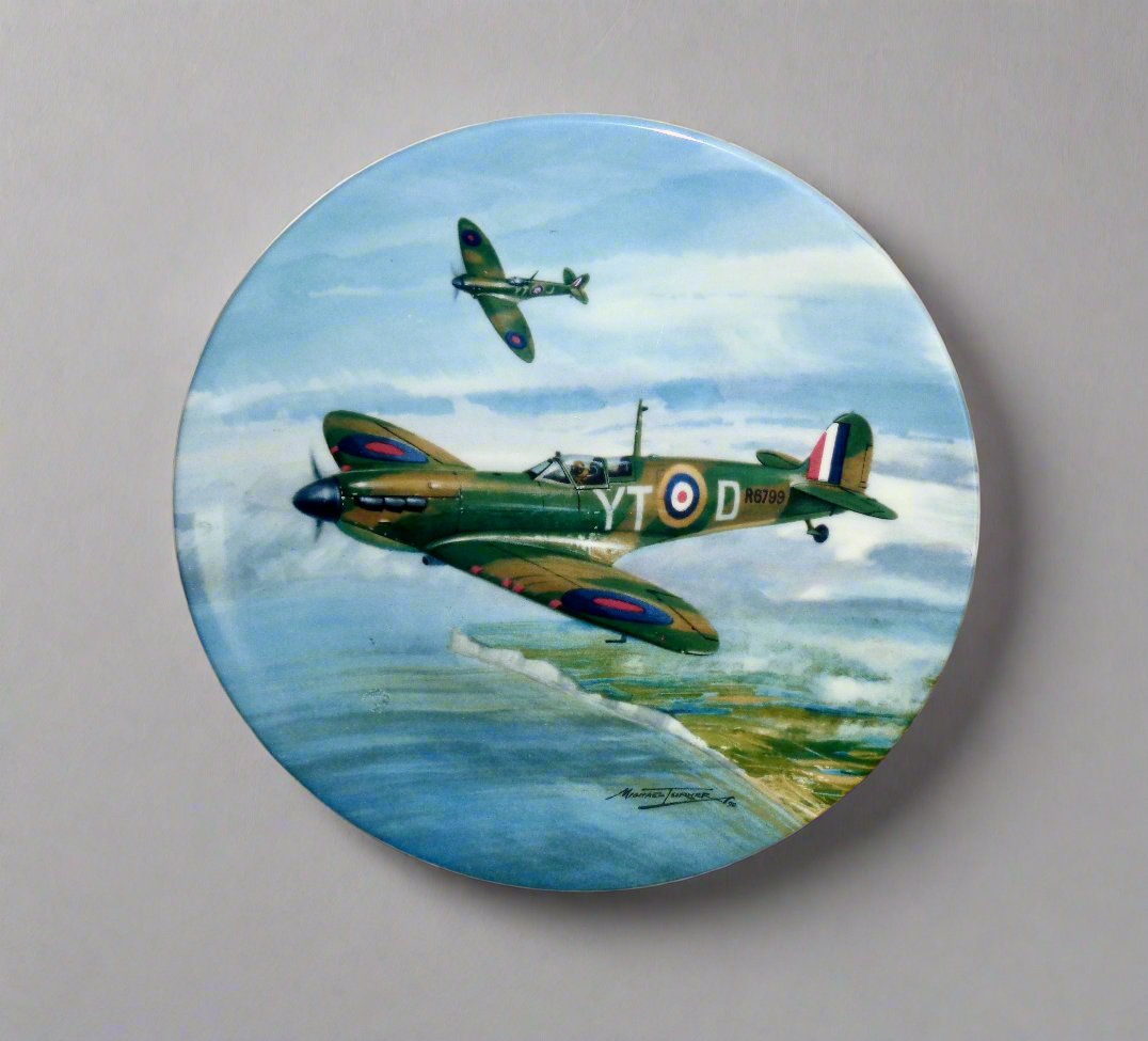 Dawn Patrol Coalport Battle Of Britain Commemorative Collector's Plate Number 2597E