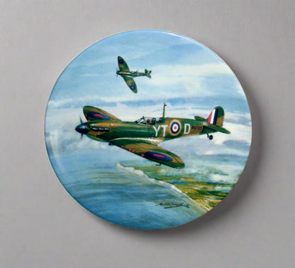 Dawn Patrol Coalport Battle Of Britain Commemorative Collector's Plate Number 2597E