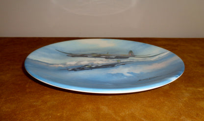 Out On Exercise Coalport Battle Of Britain Commemorative Collector's Plate Number 7243B