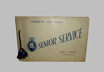 1937 Sights Of Britain Third Series Senior Service Cigarette Card Album