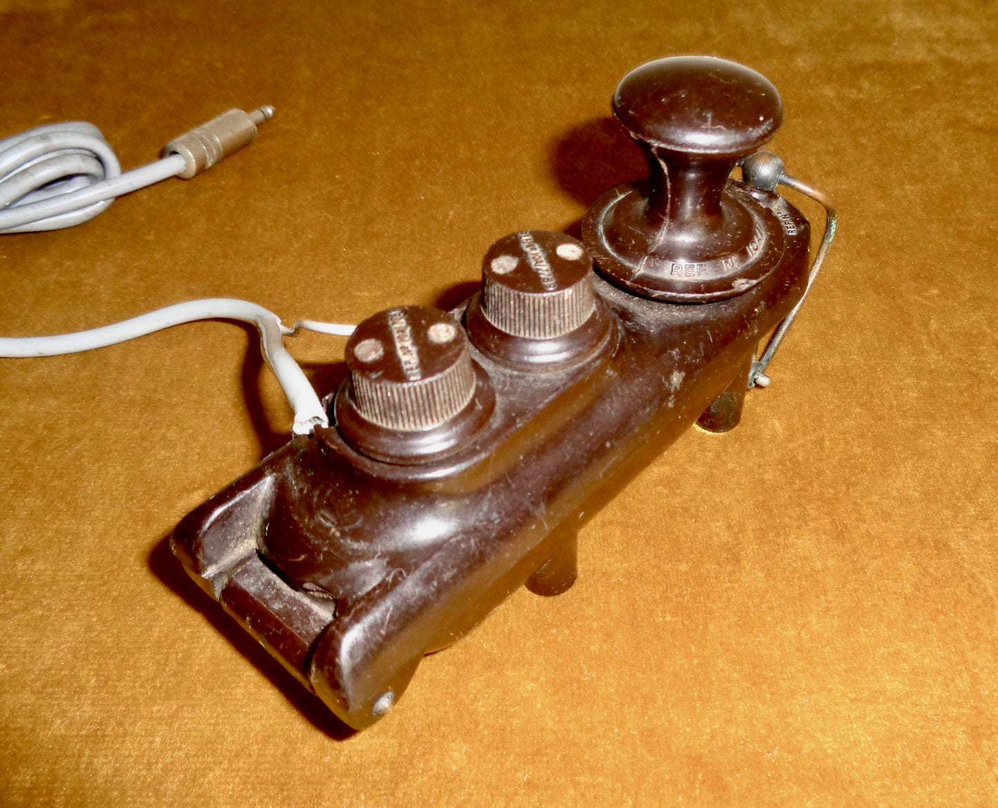 WW2 10F/7741 Type F Bathtub Military Morse Key 