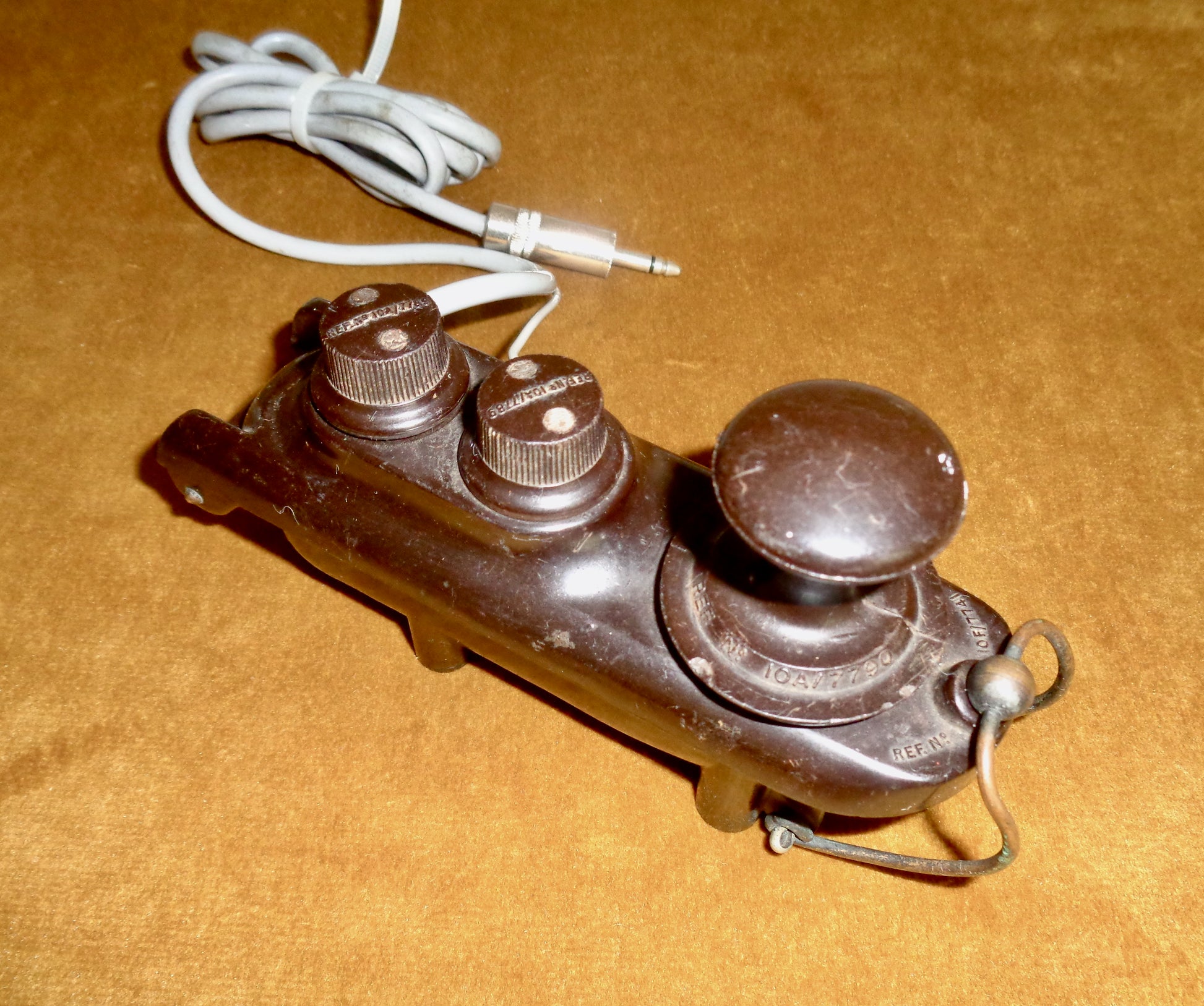 WW2 10F/7741 Type F Bathtub Military Morse Key 