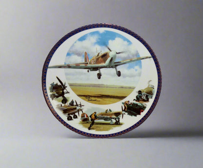 Fighter Command Royal Worcester Commemorative 27cm Collector's Plate Number 81