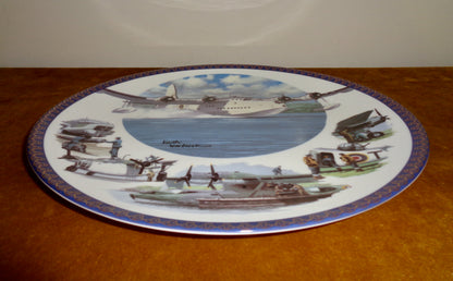 Coastal Command Royal Worcester Commemorative 27cm Collector's Plate Number 1696