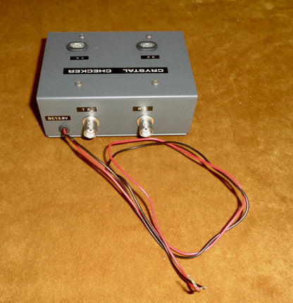 1980s Yaesu Crystal Checker For RX and TX Crystals Used In Yaesu FTC Transceivers