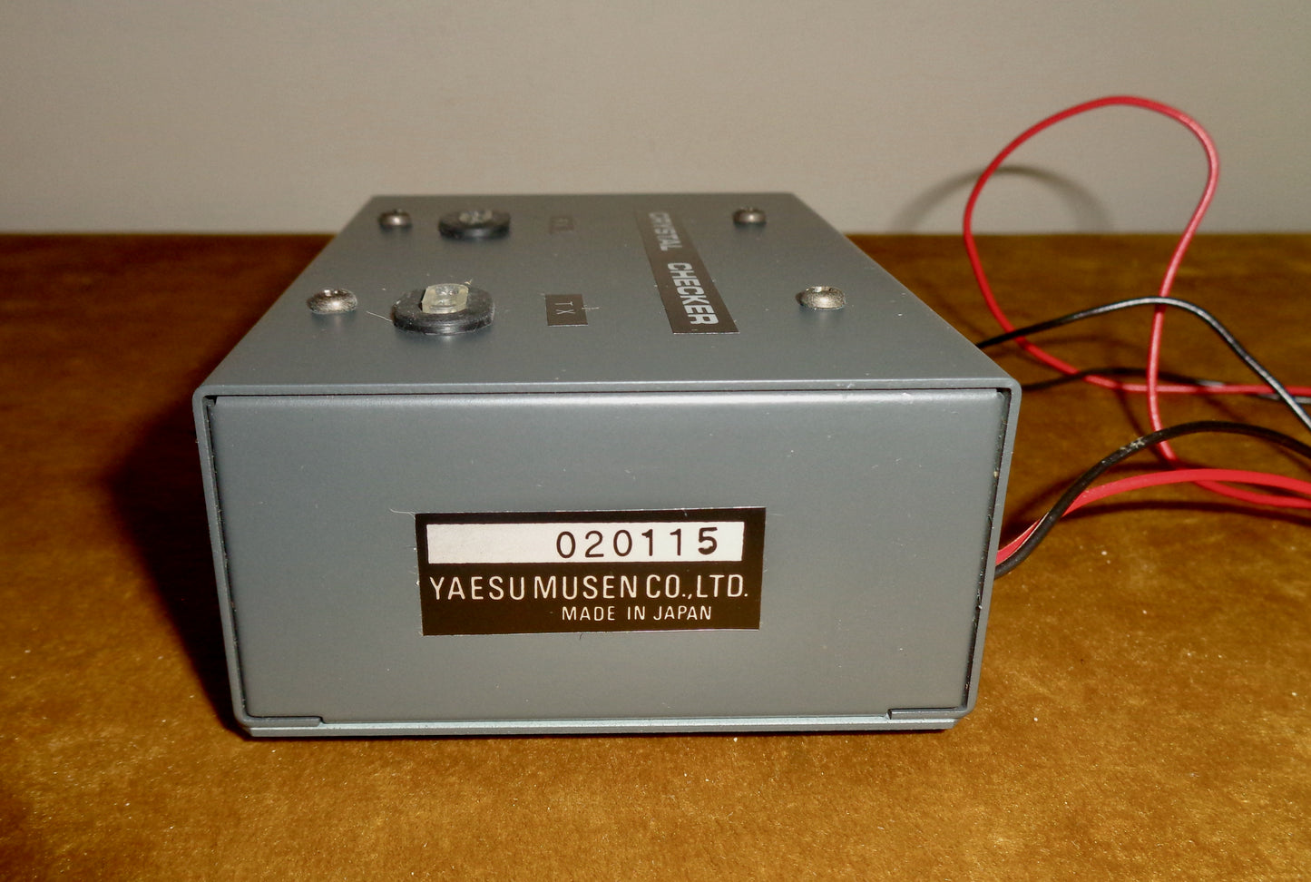 1980s Yaesu Crystal Checker For RX and TX Crystals Used In Yaesu FTC Transceivers