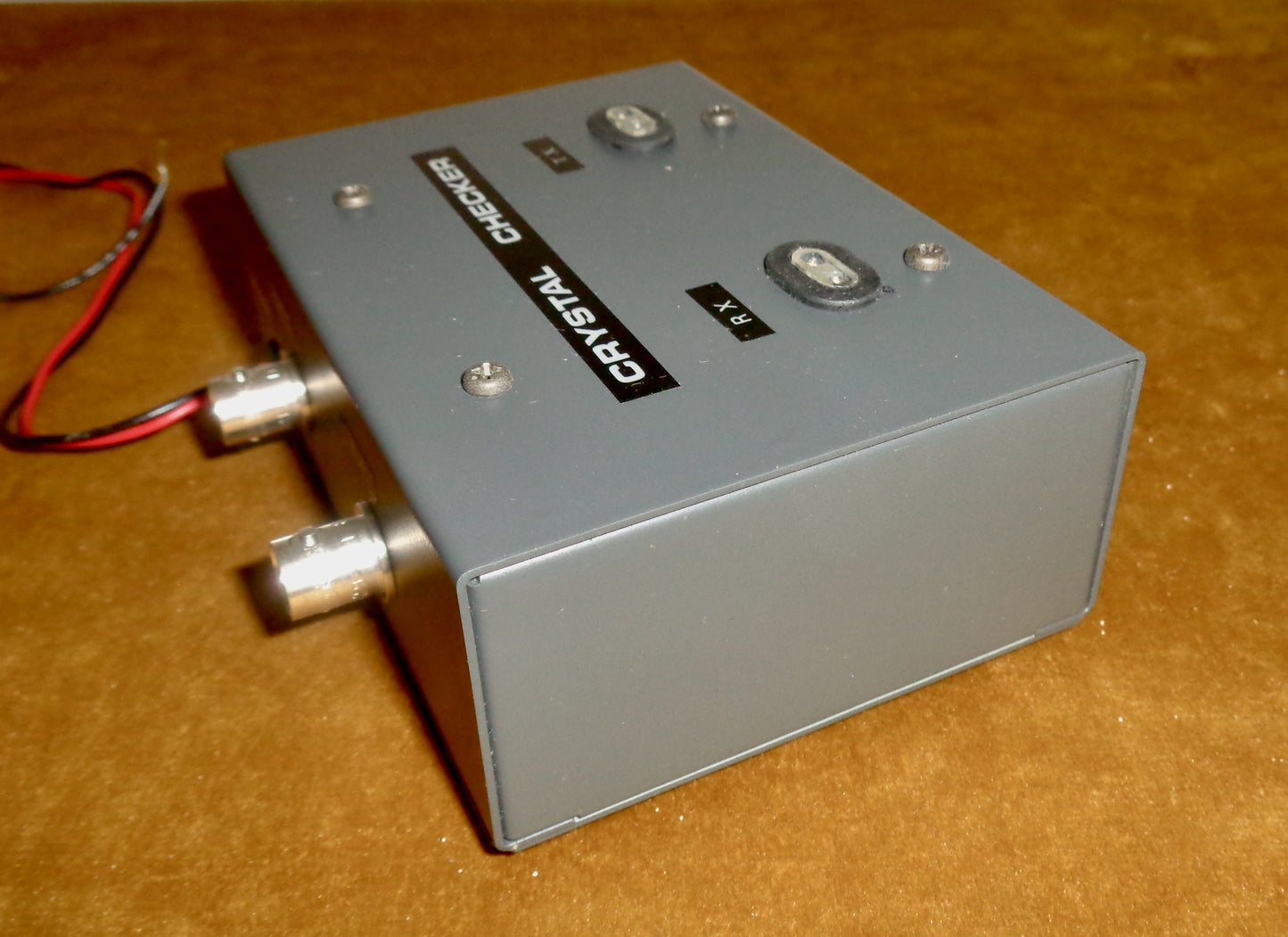 1980s Yaesu Crystal Checker For RX and TX Crystals Used In Yaesu FTC Transceivers