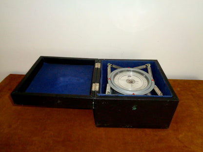 1977 M67 Soviet Marine Aneroid Barometer In Original Transit Case