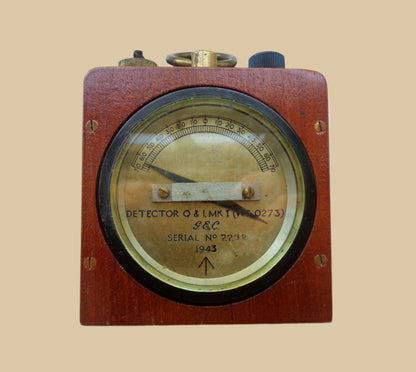 1943 WW2 GEC Detector Q & I Mk I Blasting Galvanometer & GCL Box Safety Test Cell S Mk II