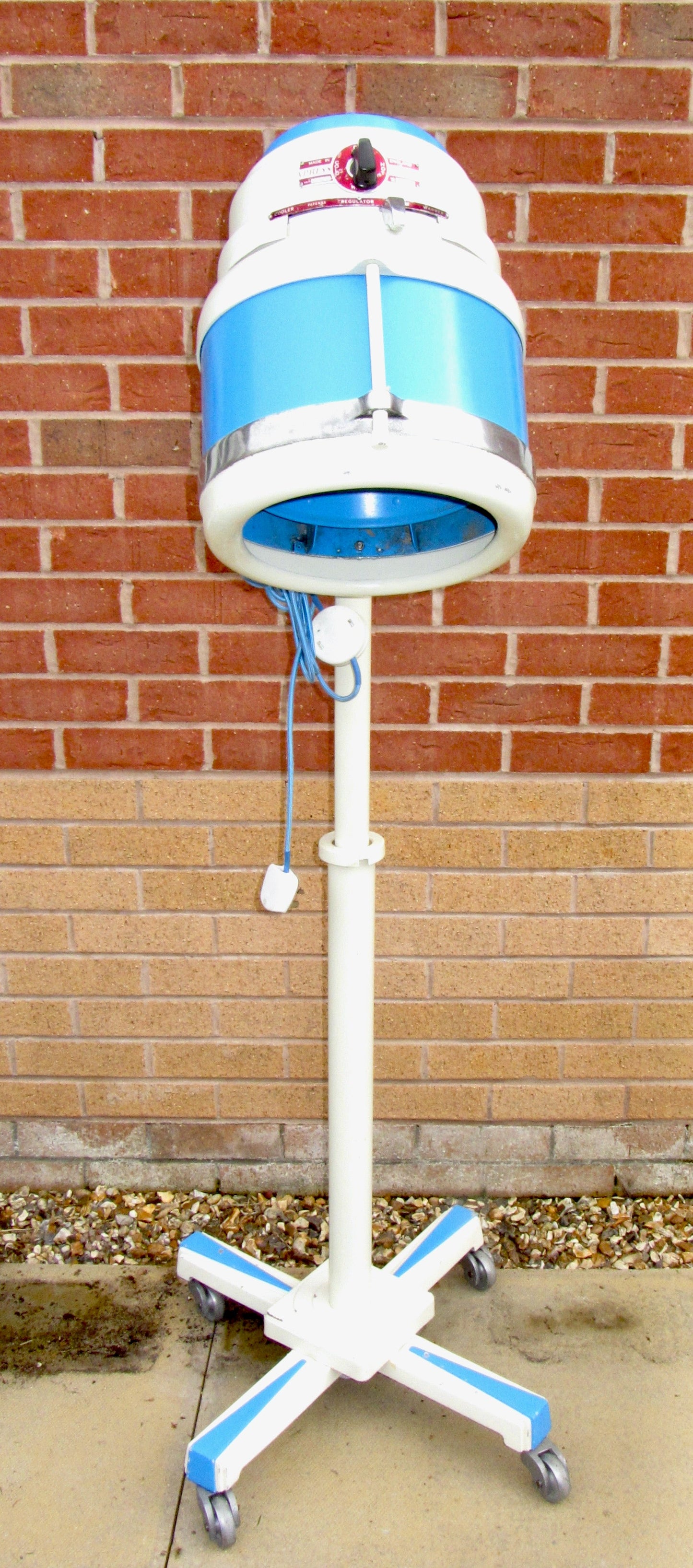 1960s Xpress Hairdresser Salon Hairdryer Converted To A Floor Standing Lamp