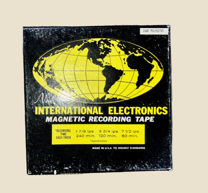 A Pair of British Ferrograph Recorder 7 Inch Aluminium Tape Reels