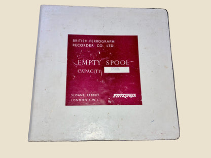 A Pair of British Ferrograph Recorder 7 Inch Aluminium Tape Reels