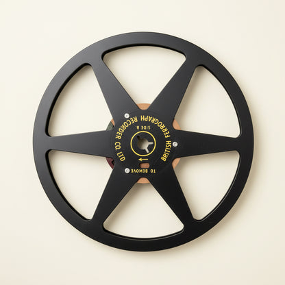 A Pair of British Ferrograph Recorder 7 Inch Aluminium Tape Reels