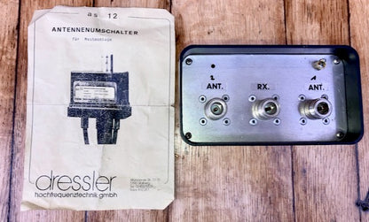 Dressler AS12 Ultra Low Noise Masthead Preamplifier 1-1000MHz