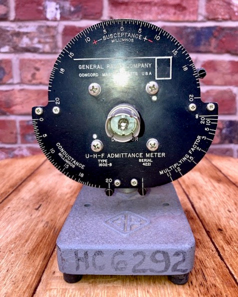 1960s Type 1602-B General Radio Company UHF Admittance Meter