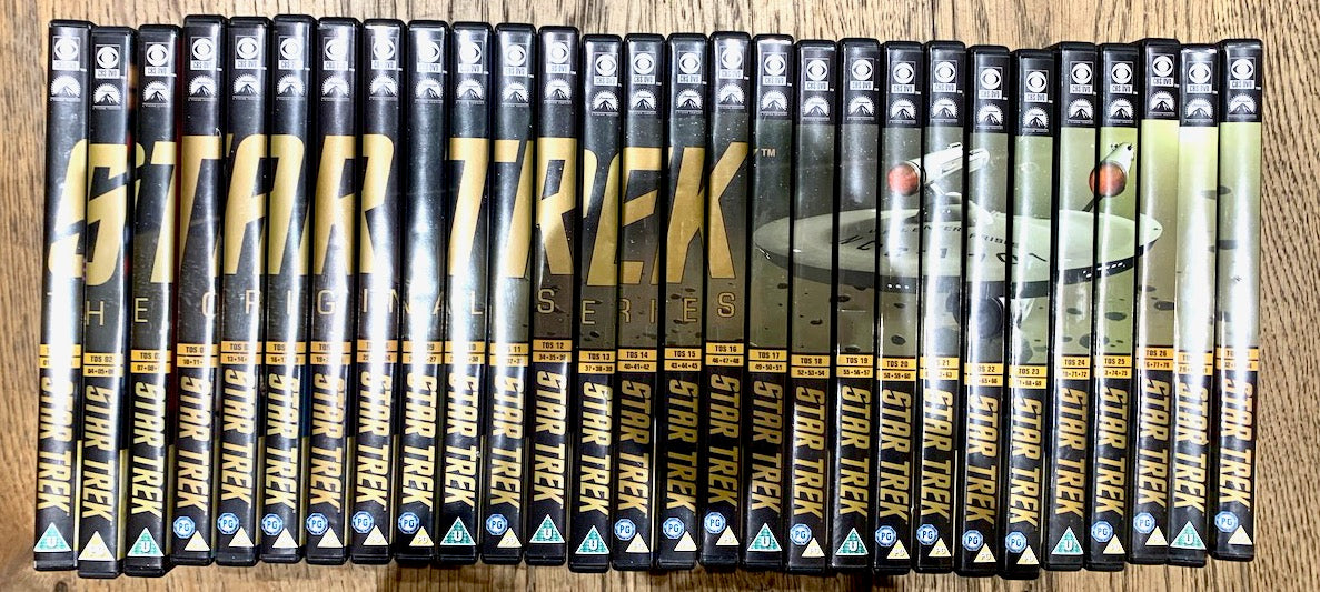 28 DVD Collector's Edition Set Of Star Trek The Original Series Comprising Episodes 1-84