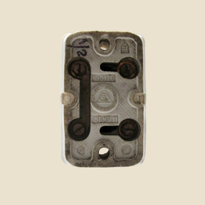 Vintage Stotz Kz3129 Ceramic Electrical Switch / Circuit Breaker