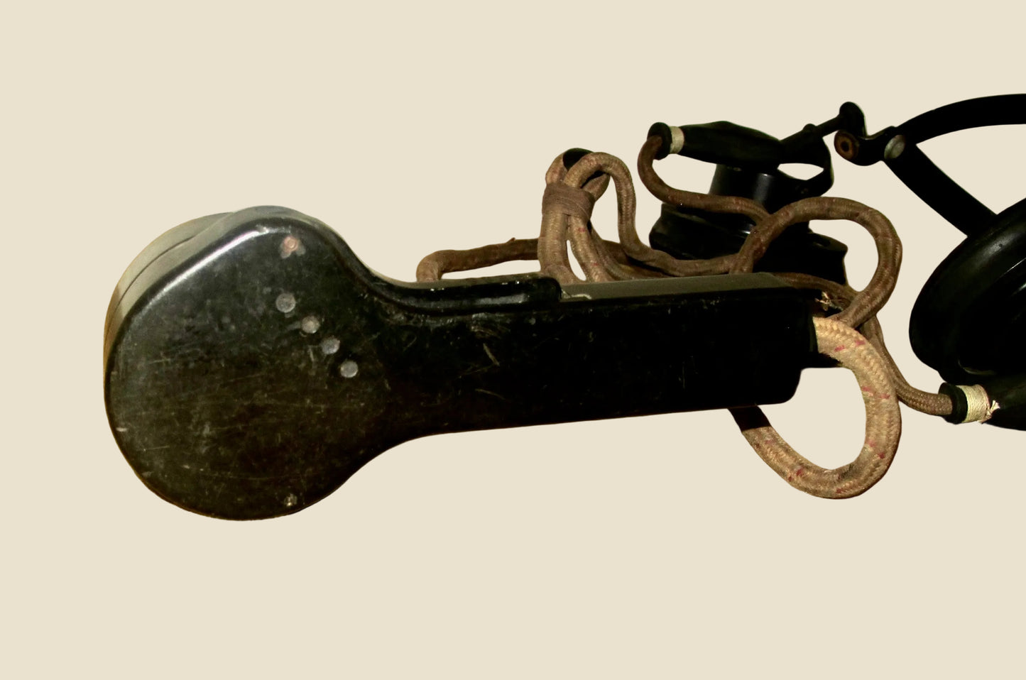 WW2 Pair Of Canadian WS19 Headphones With Type 7 Microphone