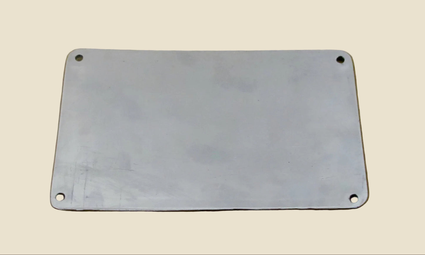 Vintage Rolls Royce Aircraft Engine Plate Badge With Mounting Holes