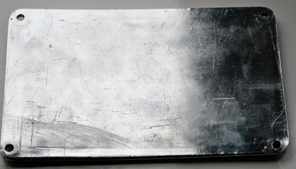 Vintage Rolls Royce Aircraft Engine Plate Badge With Mounting Holes