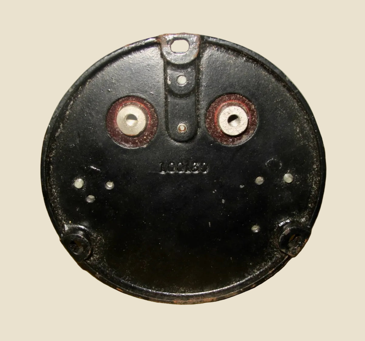 WW2 Air Ministry Ammeter 5A/1268 In A Cardboard Box. Approx. 5 Inch Diameter