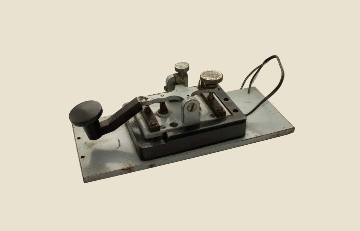 WW2 Junker DRP German Naval Kriegsmarine Morse Key