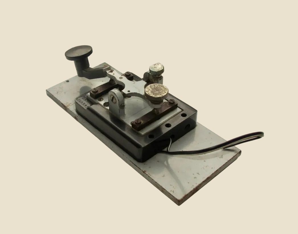 WW2 Junker DRP German Naval Kriegsmarine Morse Key