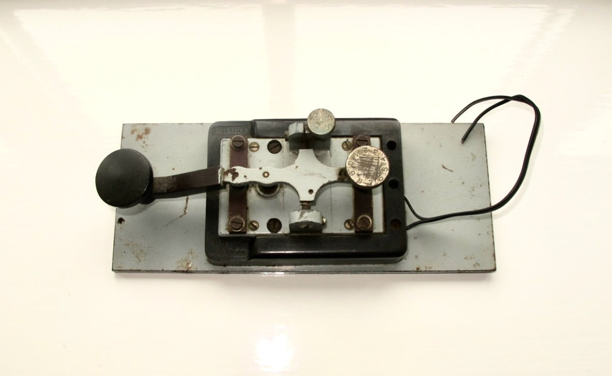 WW2 Junker DRP German Naval Kriegsmarine Morse Key