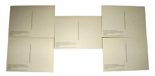 Set of Five PHQ 78 Postcards Commemorating 1984 Royal Mail Bicentenary