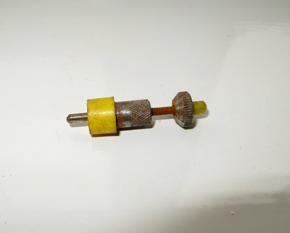 Preowned Bag of Yellow Skinpin Rivet Clamps / Temporary Fasteners 1/8" Diameter