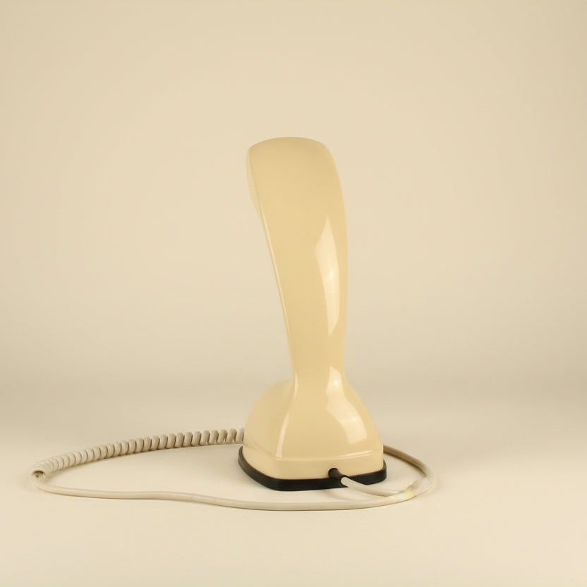 1980s Original White Ericofon 600 Telephone By Ericsson