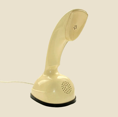 1980s Original White Ericofon 600 Telephone By Ericsson