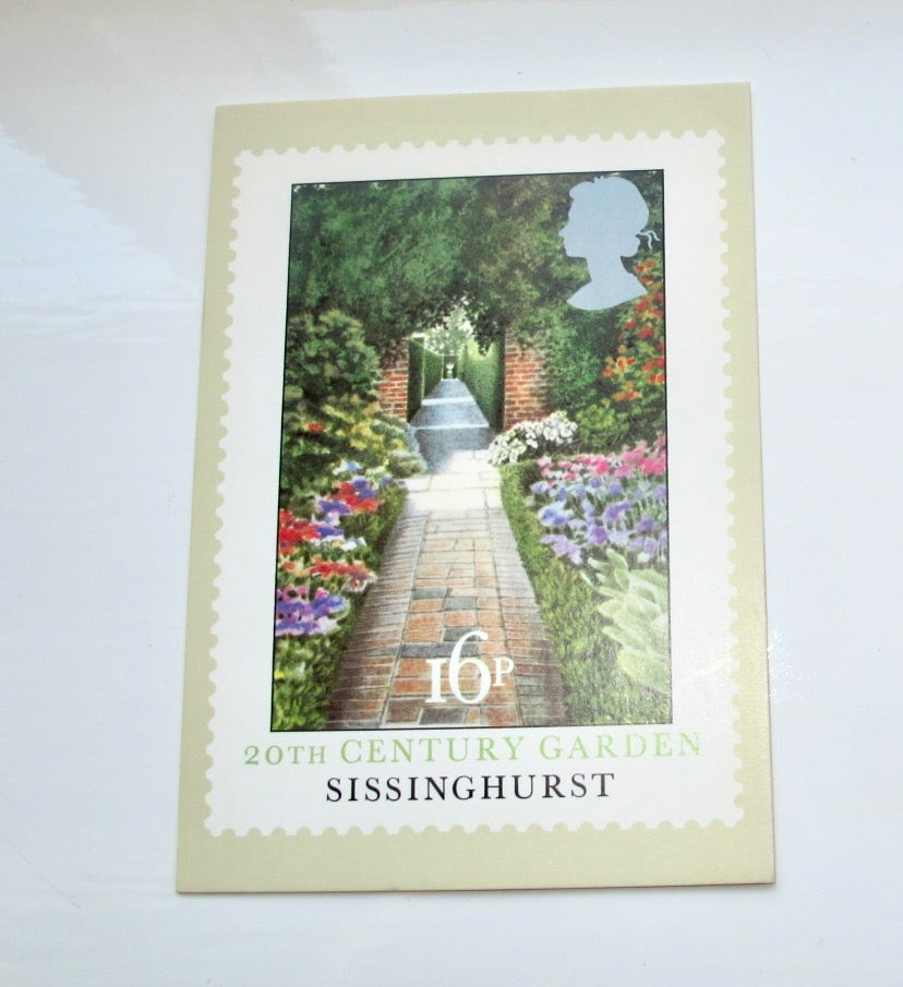 1983 Set of Four PHQ 69 Postcards Of British Gardens