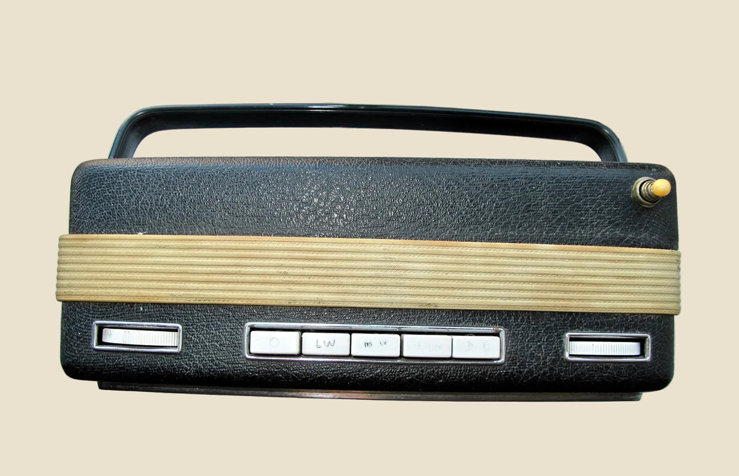 Vintage 1960s Nordmende Transita Deluxe UHF / MW / LW Transistor Radio
