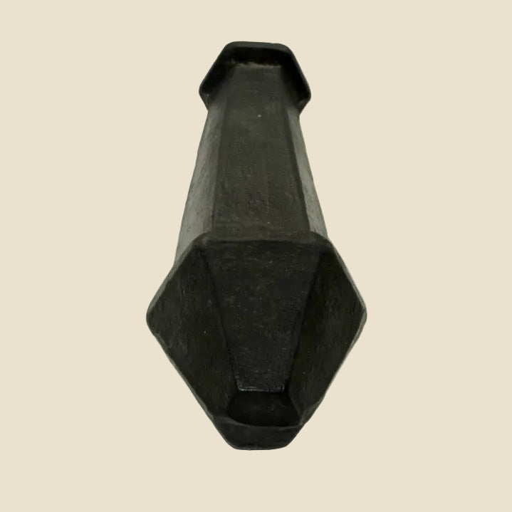 Vintage Black Rubber High Level W.C / Toilet Cistern Pull Handle