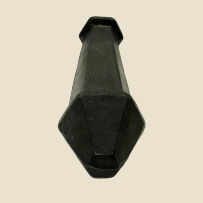 Vintage Black Rubber High Level W.C / Toilet Cistern Pull Handle
