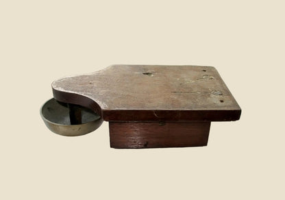 1930s Brass And Wood Internal Telephone / Door  Bell Ringer Box In Working Condition