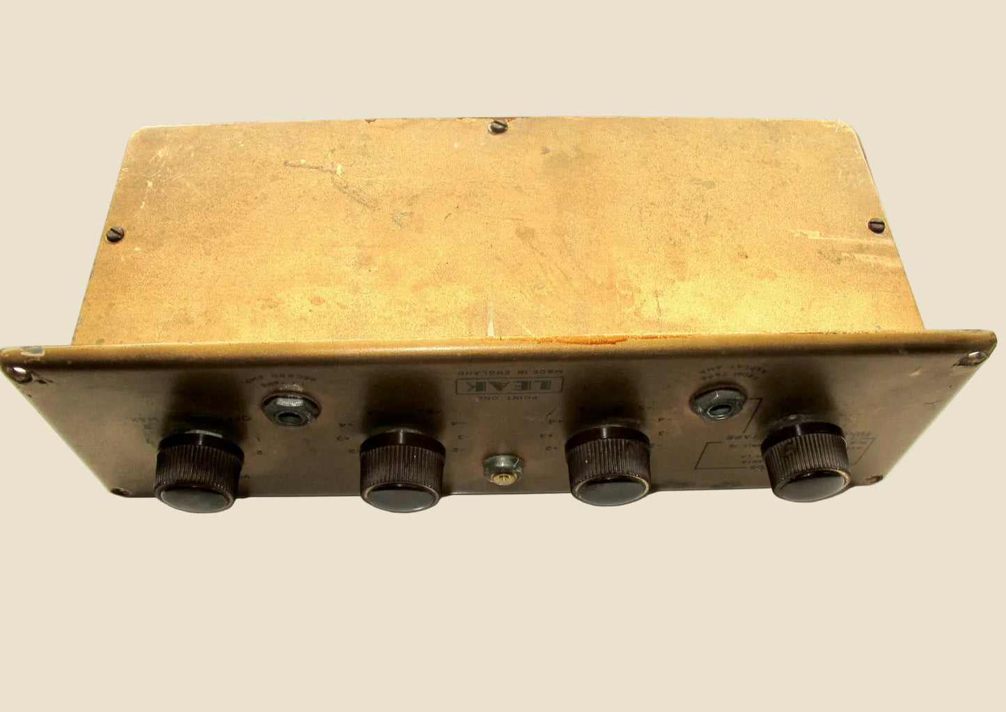 Vintage Leak Point One Mono Valve Preamplifier to Match Leak TL10 / TL12