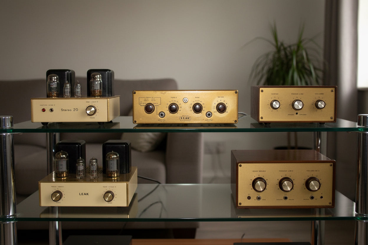 Vintage Leak Point One Mono Valve Preamplifier to Match Leak TL10 / TL12