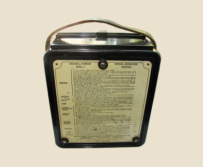 1940s Universal Avometer Model 7 With Tan Leather Transit Case