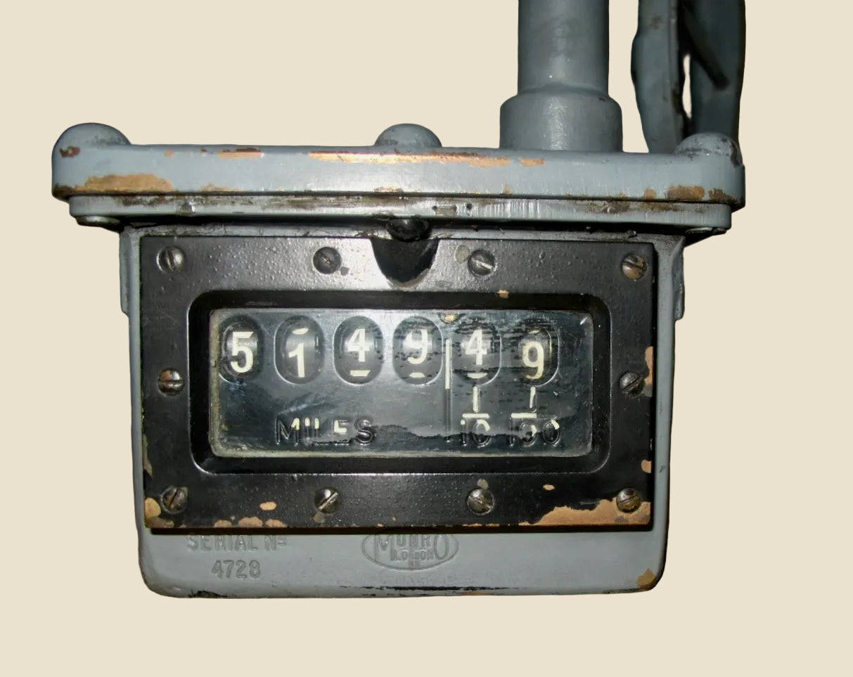 Vintage Munro MkII Counter Three Cup Anemometer Met Reference Number 2765